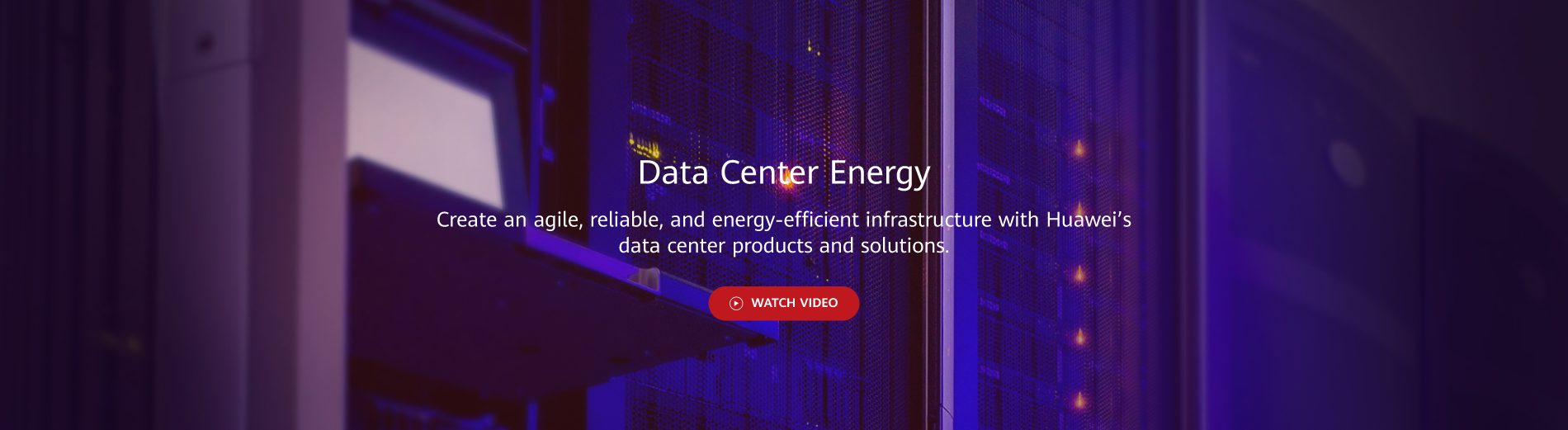 Huawei data center energy