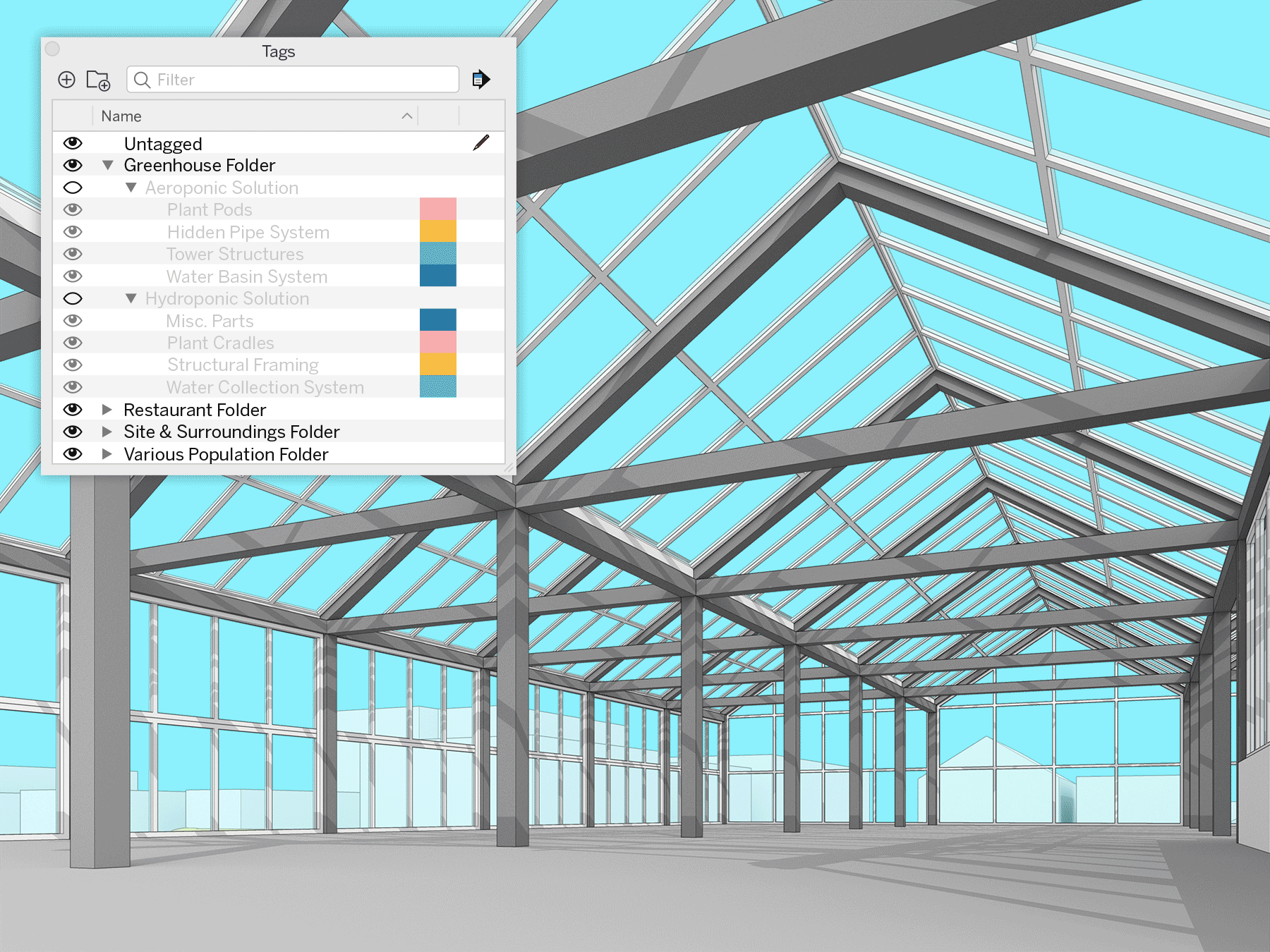 Tag Management in SketchUp
