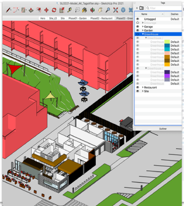 SketchUp PreDesign - Improved Tag Management