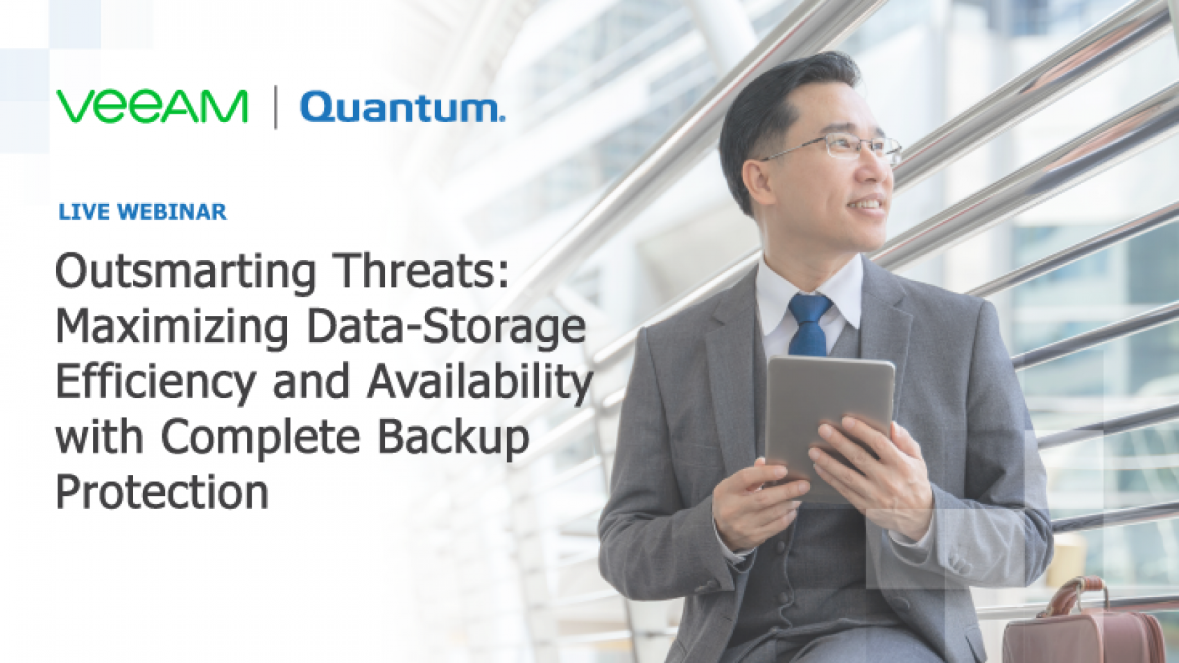 Veeam and Quantum Complete Backup and Long term data protection