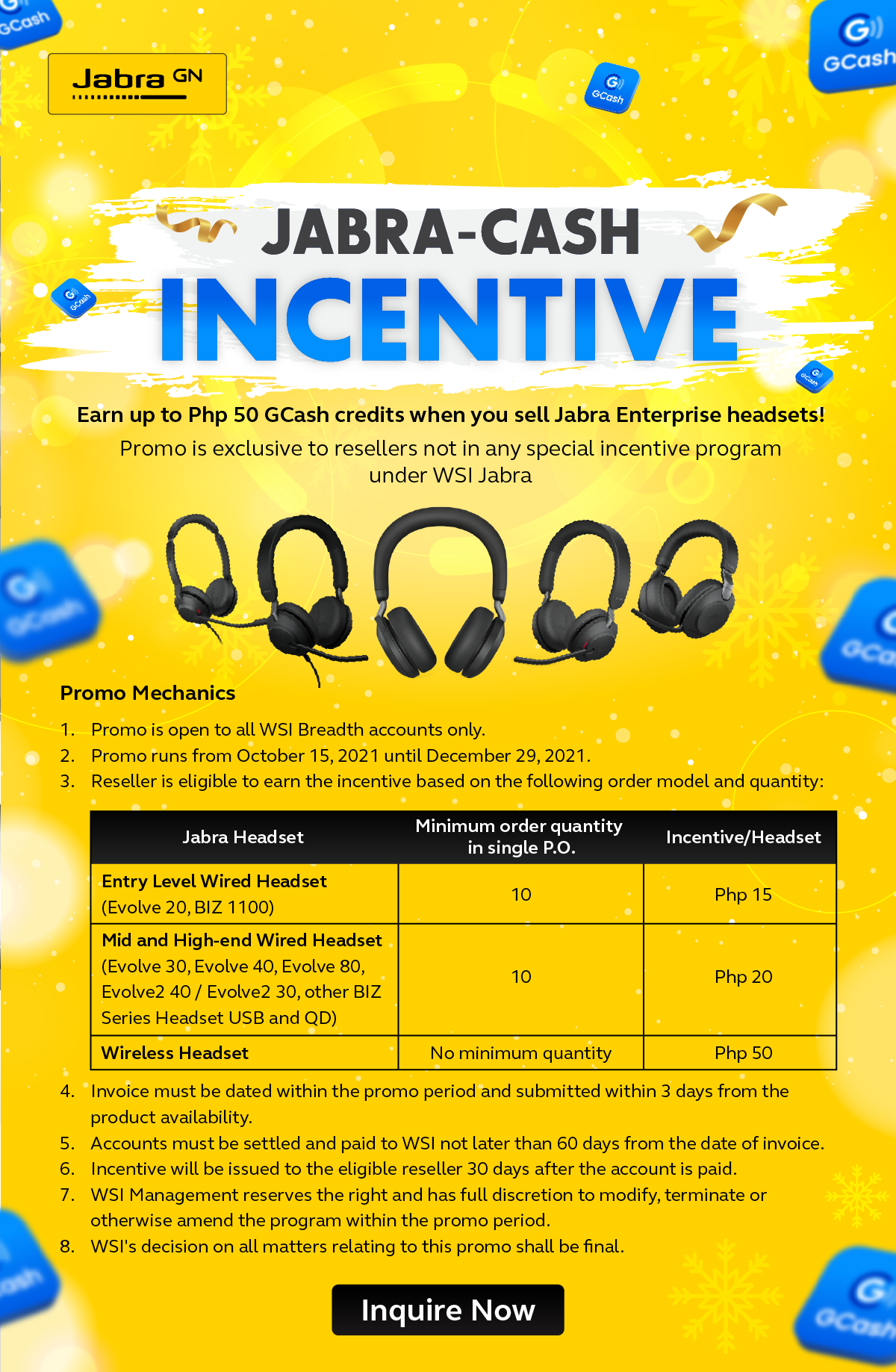 Jabra Enterprise Incentive Program Landing Page