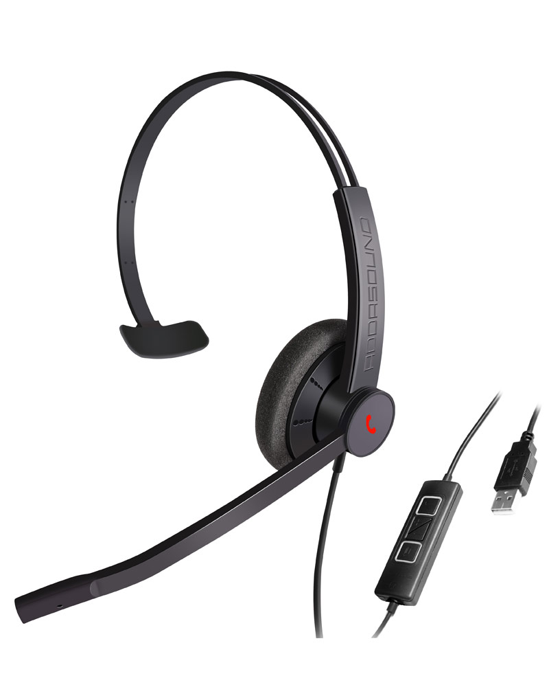 Addasound EPIC 301 monaural USB headset