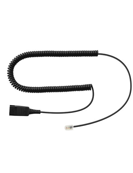 Addasound phone cable DN1003 QD to CISCO IP Phone with RJ9 port