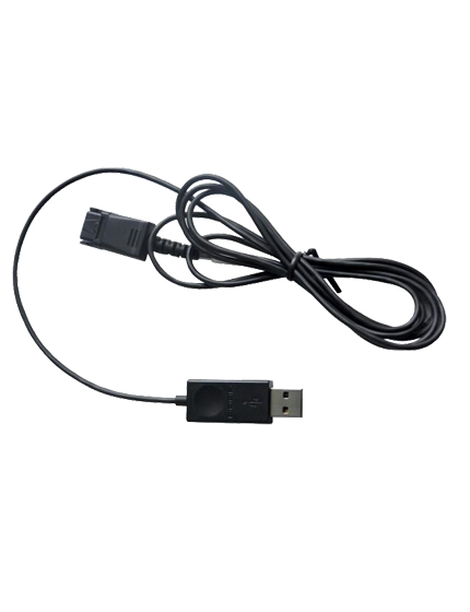 Addasound USB cable DN1010 QD to PC with USB port