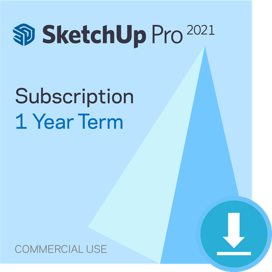 SketchUp Pro 2021 - 1 Year Subscription