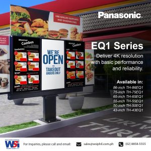 Panasonic EQ1 Series