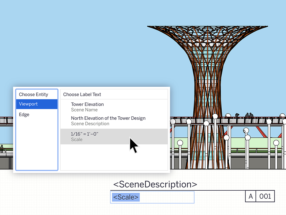 Viewport-based Auto-Text