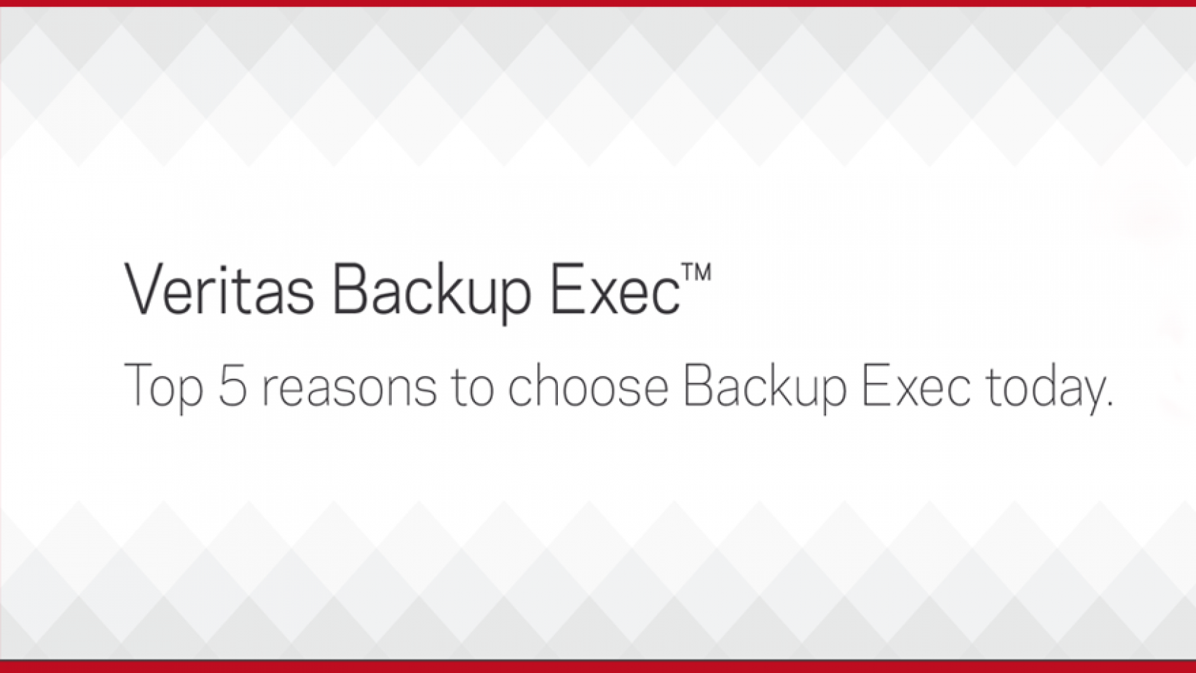 Veritas Backup Exec