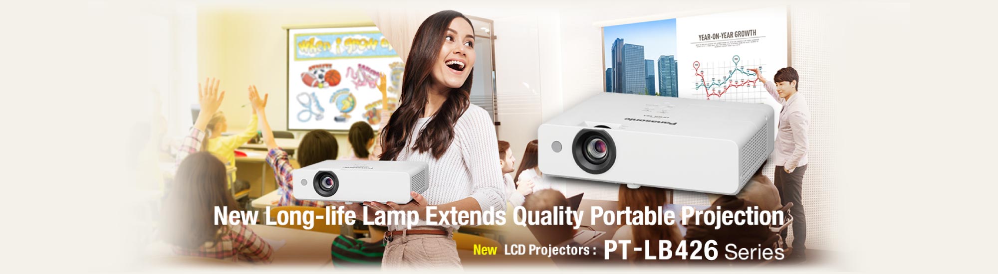Panasonic LCD projectors