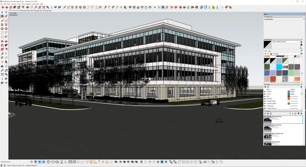 SketchUp and rendered using V-Ray.
