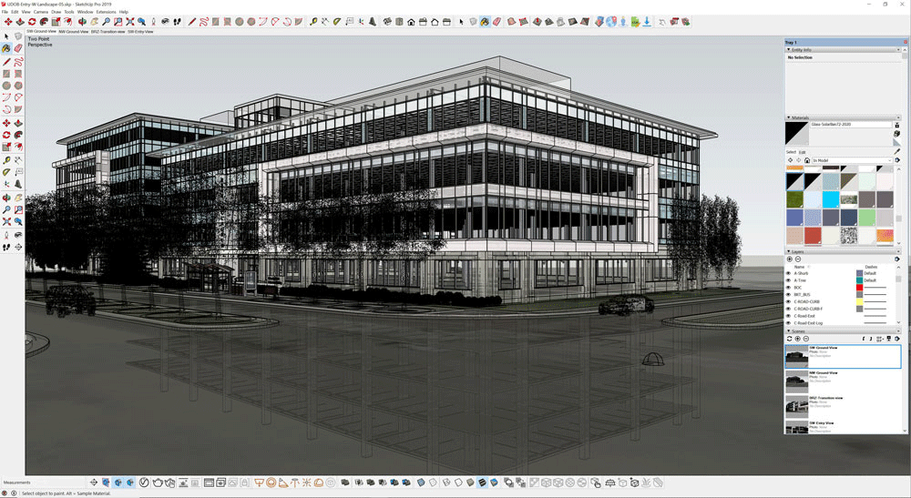 SketchUp and rendered using V-Ray.