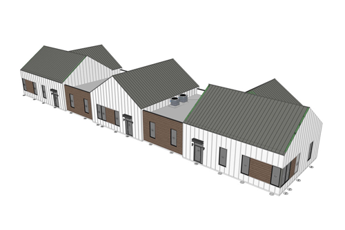 SketchUp. Project: Ivy Proper