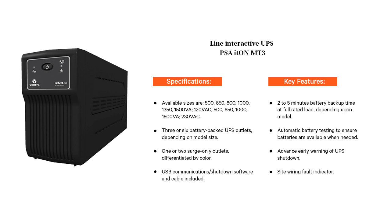 LIEBERT PSA MT3