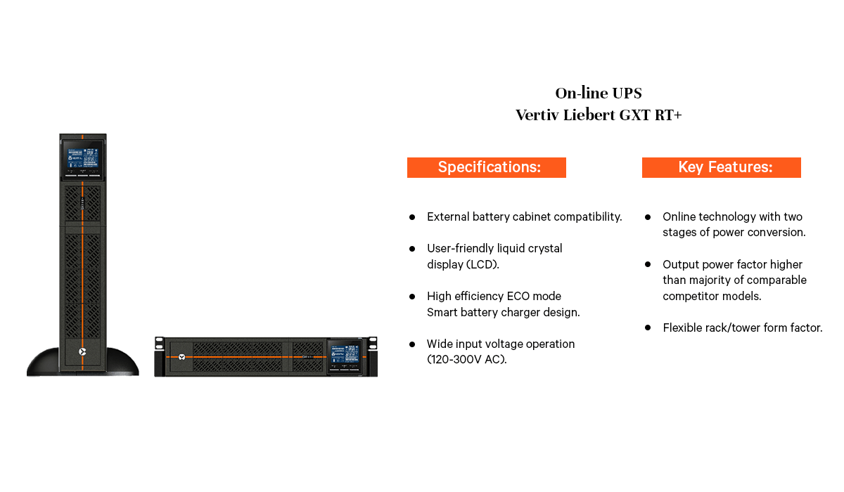 VERTIV UPS GXT RT+