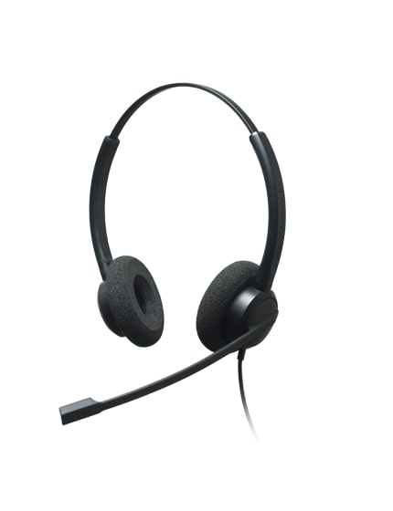 Affordable Addasound Crystal 2732 Quick-Disconnect Headset for Call Center