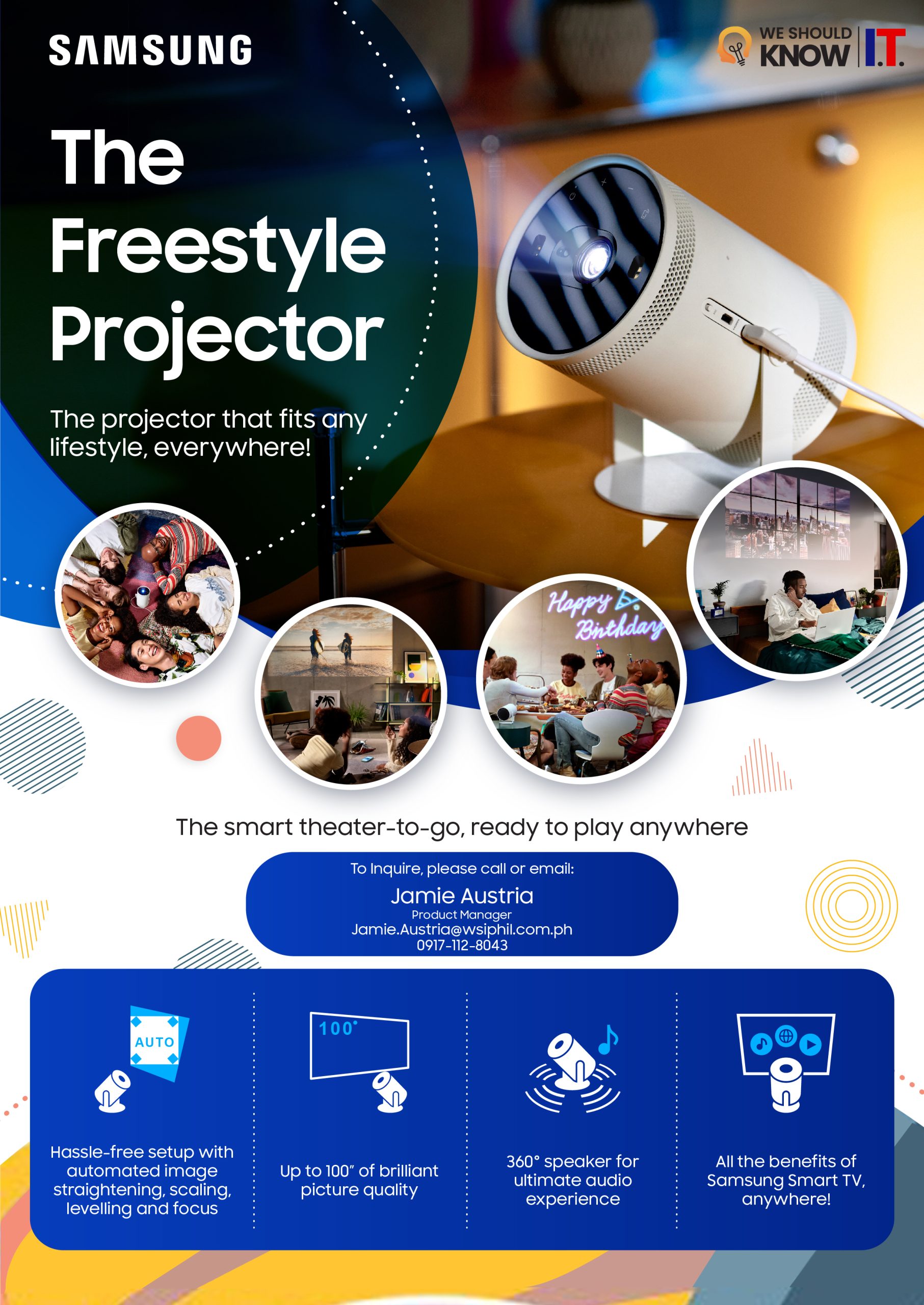 The Samsung Projector