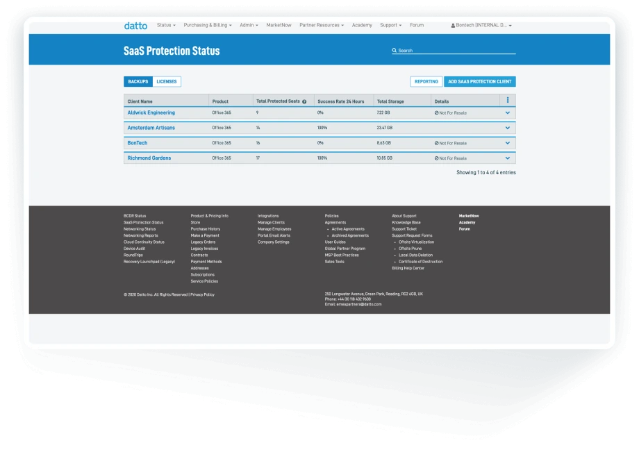 Datto secure and scalable file protection