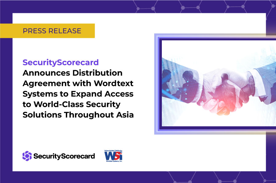 Security Scorecard Announces Distribution Agreement