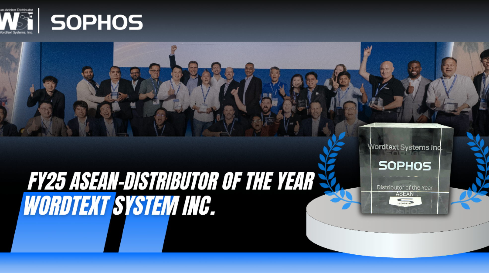 sophos Distributor award winner