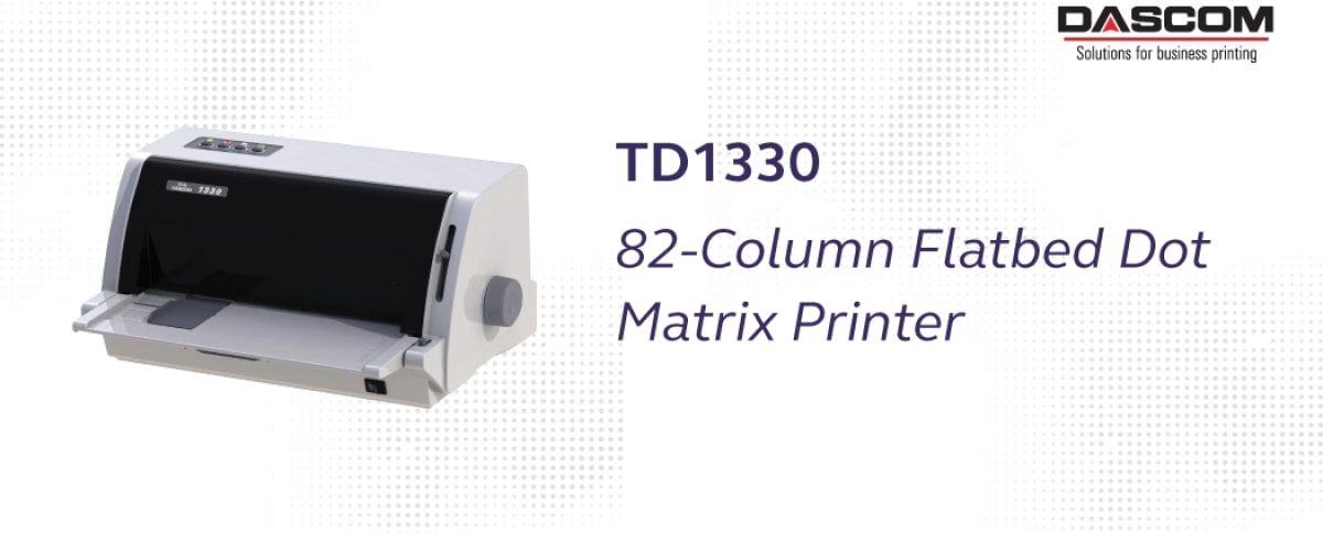 TD2610-Column Flatbed Dot Matrix Printer