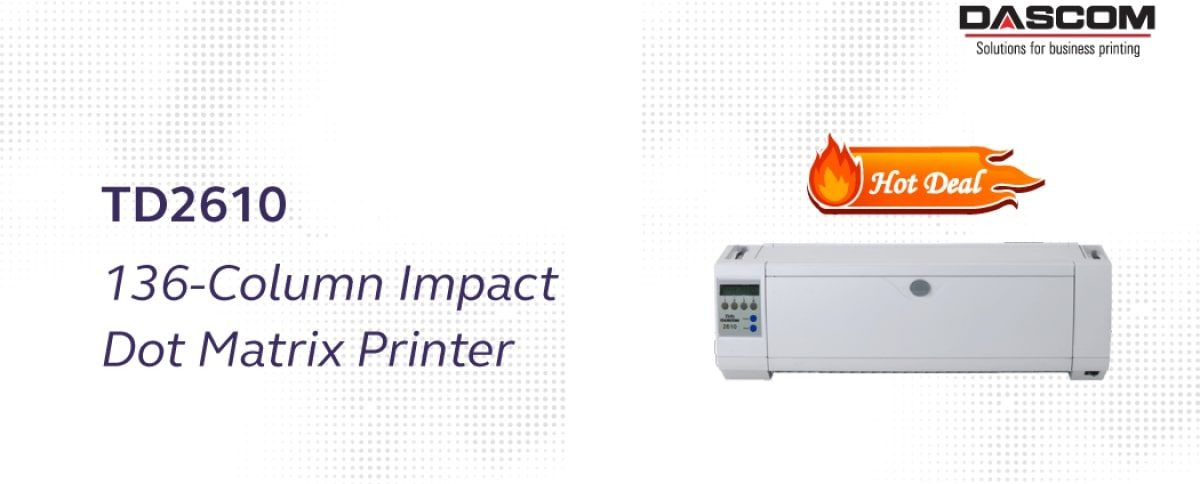 TD2610-Compact Impact Dot Matrix Printer